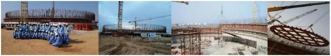 LNG terminal construction