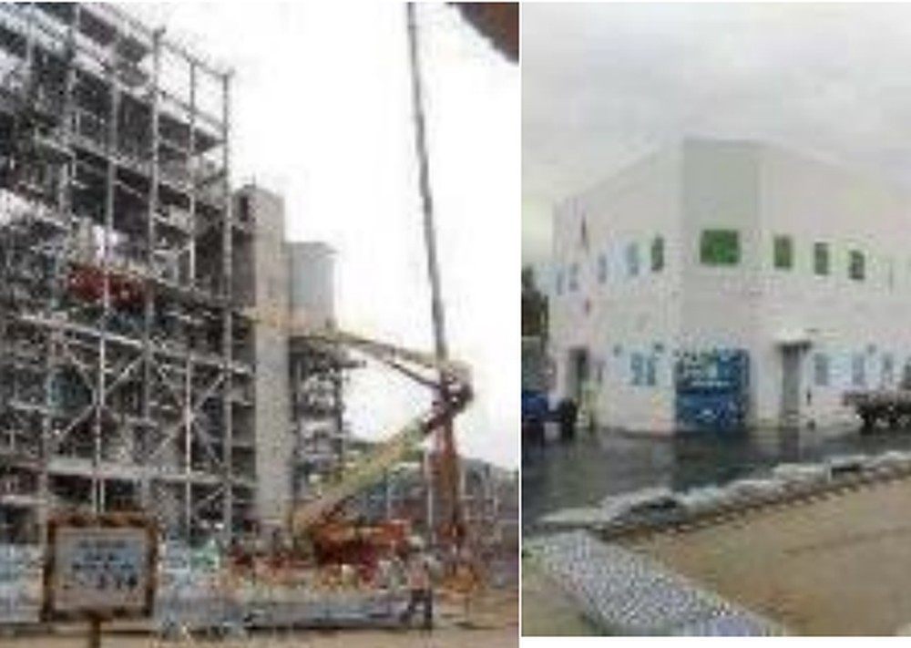Process plant structures